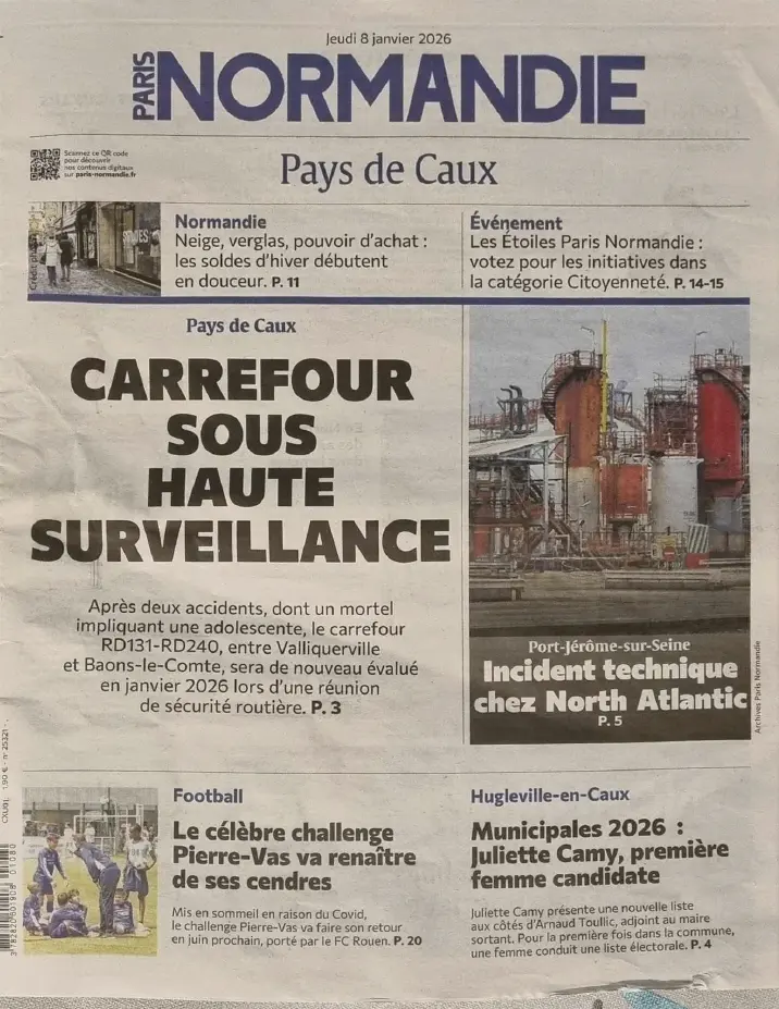 Couverture Paris-Normandie